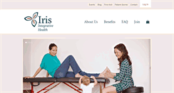Desktop Screenshot of irisintegrativehealth.com